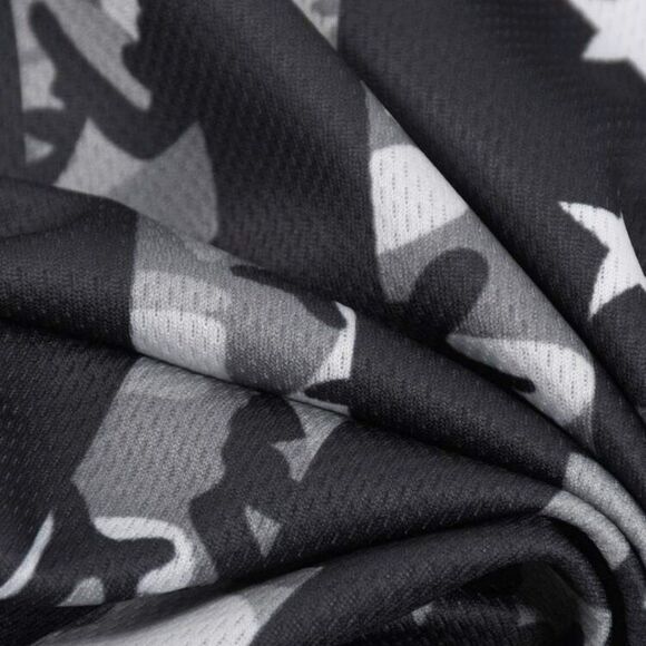 NEW Shein Sun Protection Earhook Neck Gaiter American Flag Grey Black - Picture 4 of 9